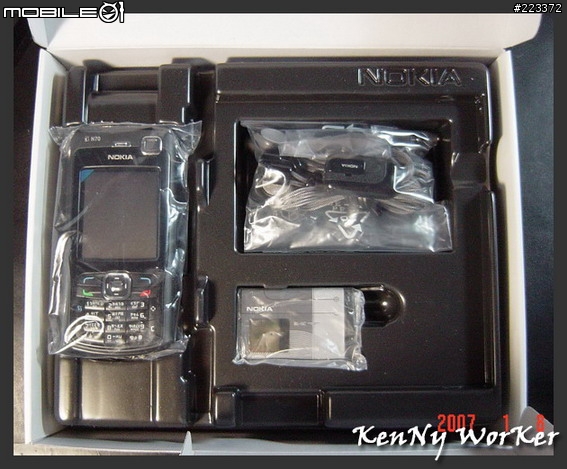 N70黑色網路版開箱實錄(圖多)2007/01/08購入