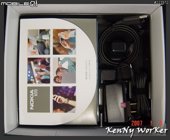 N70黑色網路版開箱實錄(圖多)2007/01/08購入