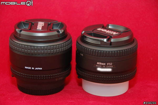 Nikkor 35mm F2 與 50 F1.8 入手記