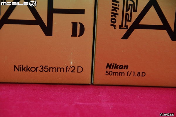 Nikkor 35mm F2 與 50 F1.8 入手記