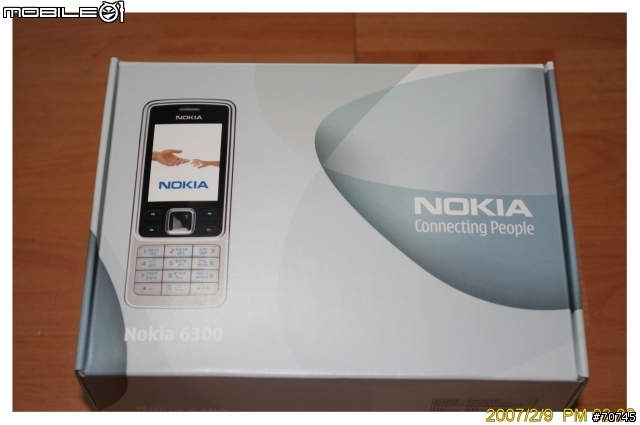 簡潔"鋼"直---Nokia 6300 入手最速簡介