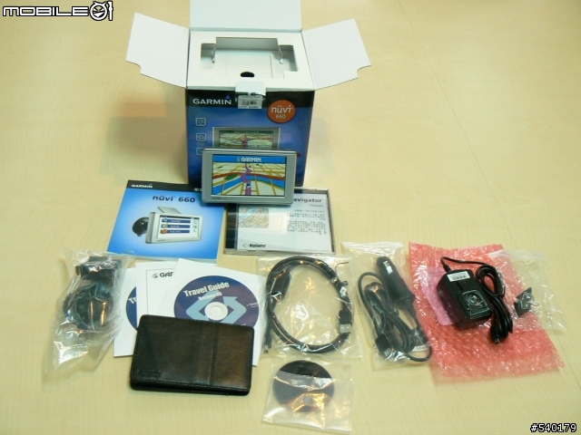 第一手開箱照 GARMIN nuvi 660 大量緊急入荷