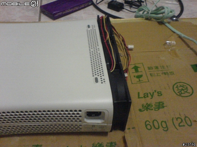 自製xbox360散熱風扇(原創非轉貼)…阿婆版