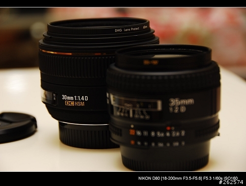 我該賣掉誰? 30 1.4 or 35 F2 ?(3/17 update: 出30mm 入60mm)
