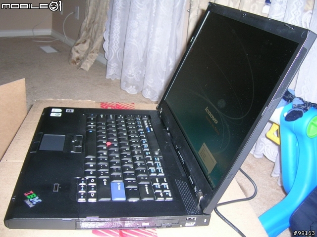初見面! IBM (Lenovo) T60p (T7200 Vista Business)