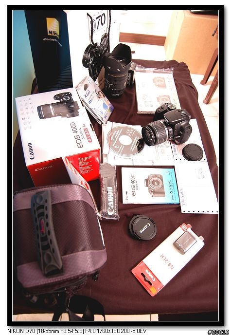 敗入 400D+kit 開箱分享篇