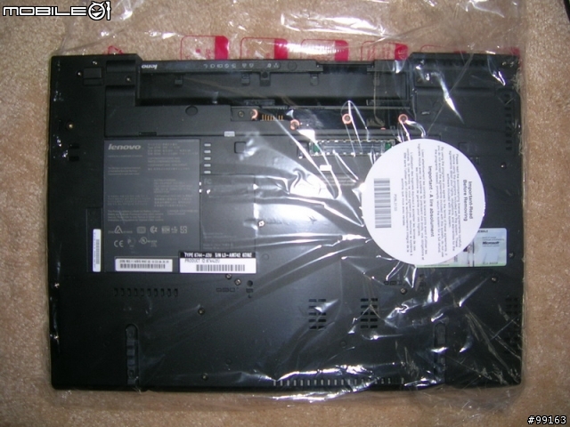 初見面! IBM (Lenovo) T60p (T7200 Vista Business)