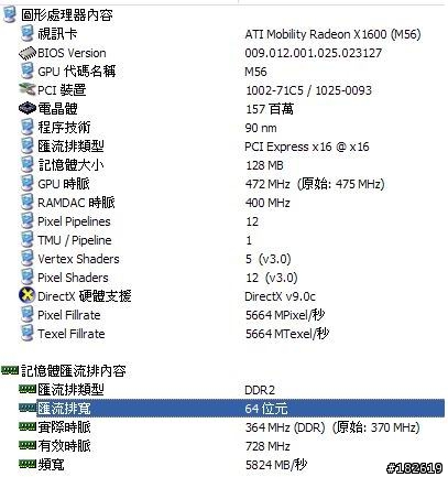 請問各位關於acer 5594的x1600顯示晶片問題.
