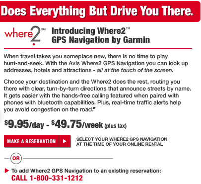 在美國租車+ GPS,何者較優 AVis, Hertz, Budget rent a car