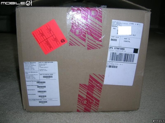 初見面! IBM (Lenovo) T60p (T7200 Vista Business)