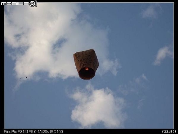 F31fd新手天燈之旅隨手拍