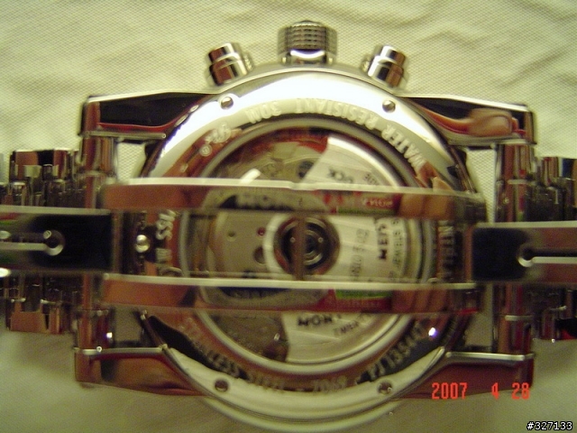 MONTBLANC TimeWalker 萬寶龍三眼計時機械表