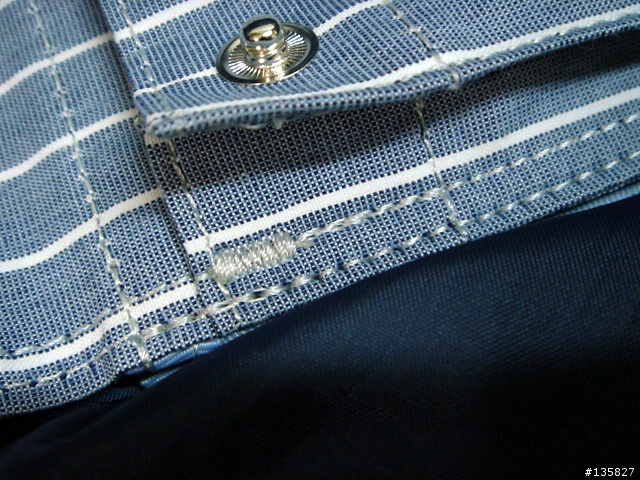 Porter 70週年-BLUE STRIPES皮夾