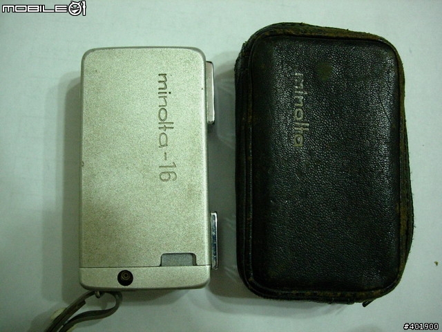 【分享】 間諜相機Minolta-16,熟悉的人還請協助作個介紹。