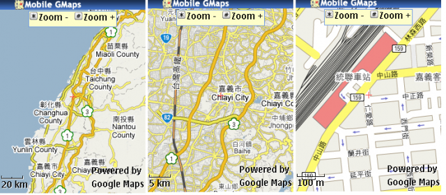 Mobile GMaps介紹與簡單使用(圖多~~好玩)
