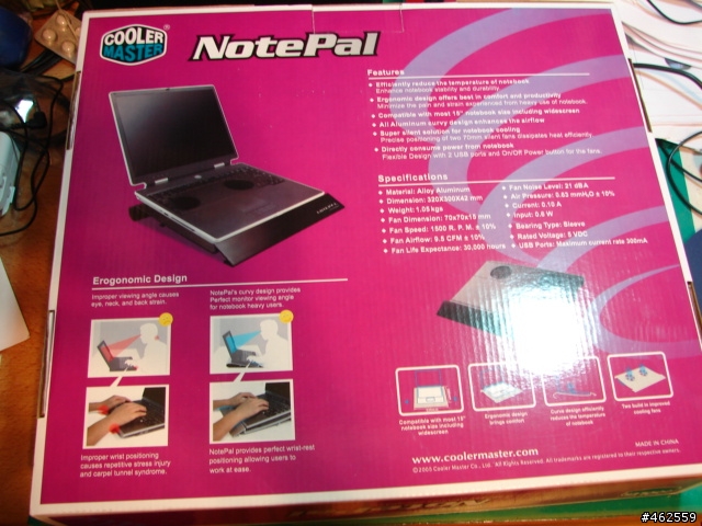 夏日消暑涼品~COOLER MASTER NOTEPAL
