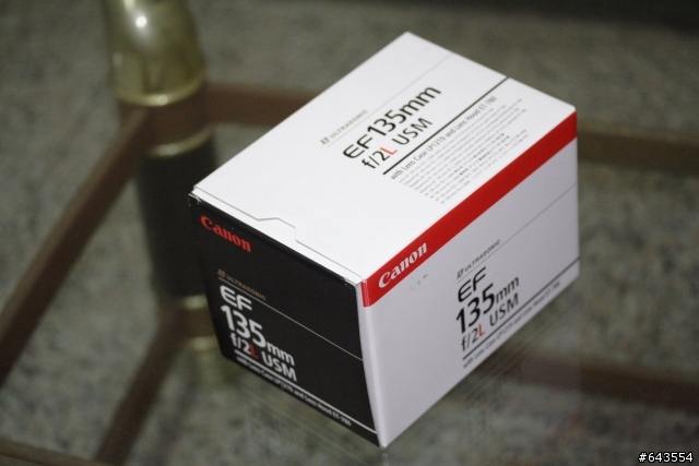 EF135L遲來的開箱暨實拍照