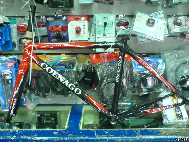 (單車分享)火紅 可樂果colnago C50