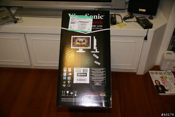 ViewSonic W2255h 開箱囉~~