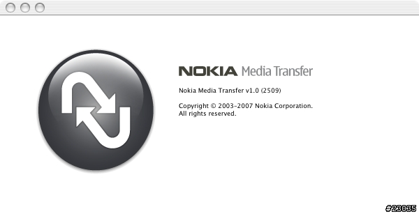 Nokia Media Transfer for Mac OS X & Nserise
