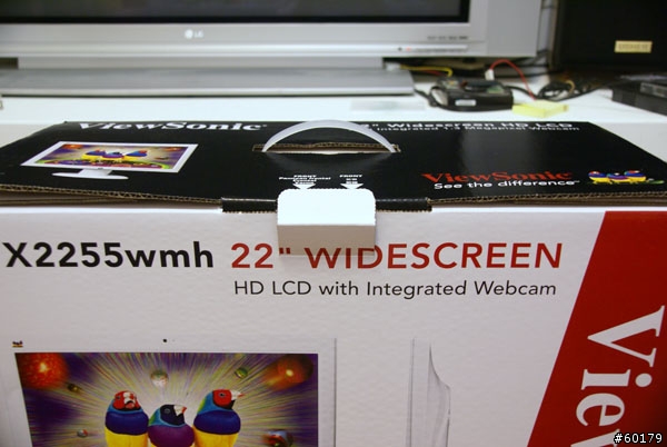 ViewSonic W2255h 開箱囉~~