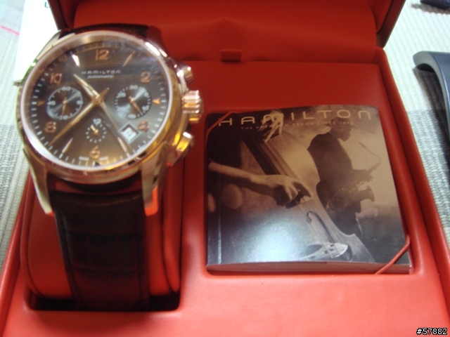 Hamilton Jazzmaster 玫瑰金 Watch again!
