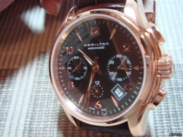 Hamilton Jazzmaster 玫瑰金 Watch again!
