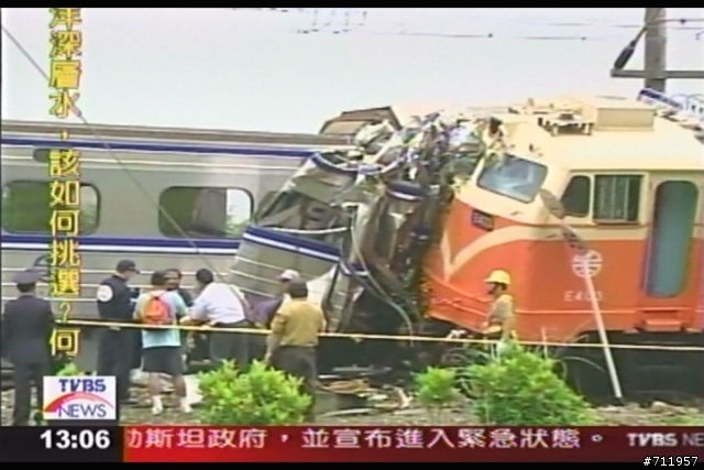 交通事故:台鐵宜蘭線火車奪命撞擊意外