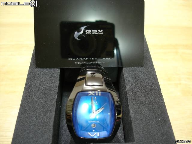 日本 GSX 502手錶(BLUE IN BLACK)