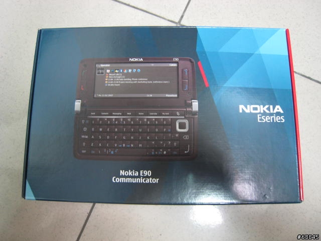 最不專業的NOKIA E90開箱文