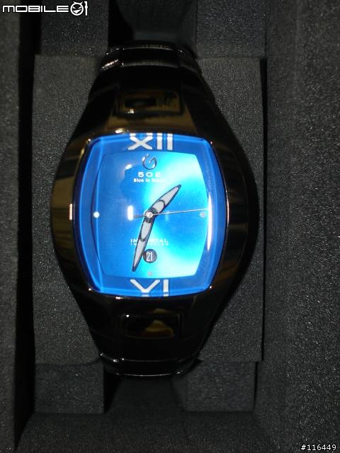 日本 GSX 502手錶(BLUE IN BLACK)