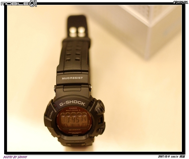 CASIO G-SHOCK 電波計時 MUDMAN系列 GW-9000-1JF 開箱~