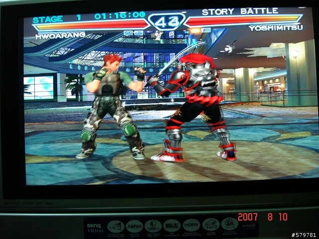 Benq vh-3243接 PS2.Wii 實測圖