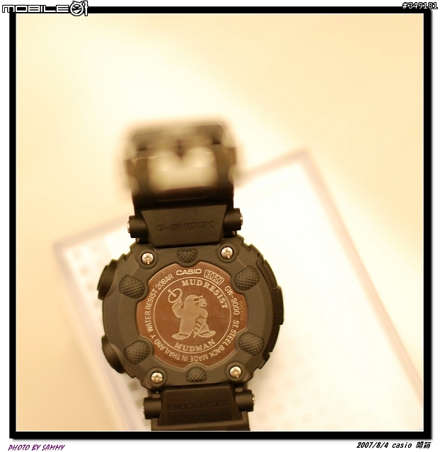 CASIO G-SHOCK 電波計時 MUDMAN系列 GW-9000-1JF 開箱~
