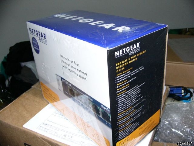 NETGEAR 8 Port Gigabit Switch 開箱&測試報告