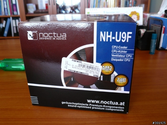 超靜音CPU散熱器: Noctua NH-U9F