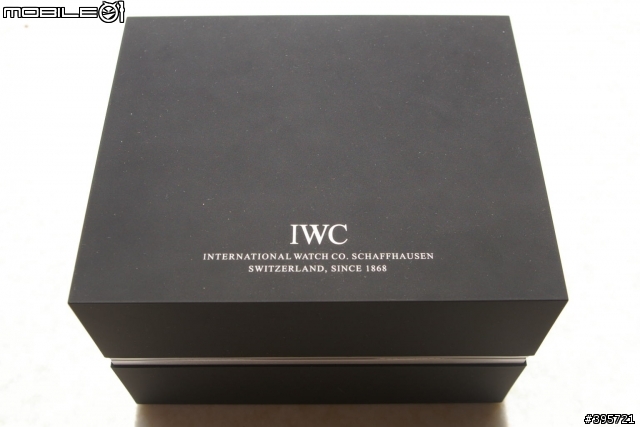 〔開箱〕我買錶,您捐款!! "IWC勞倫斯自動計時腕錶"