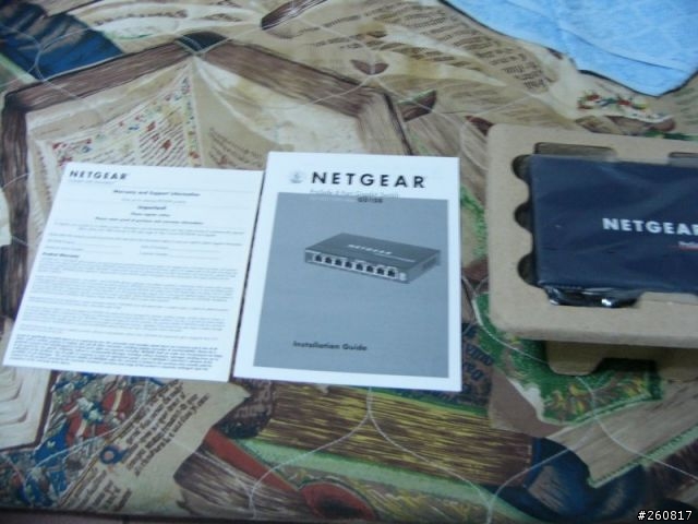 NETGEAR 8 Port Gigabit Switch 開箱&測試報告
