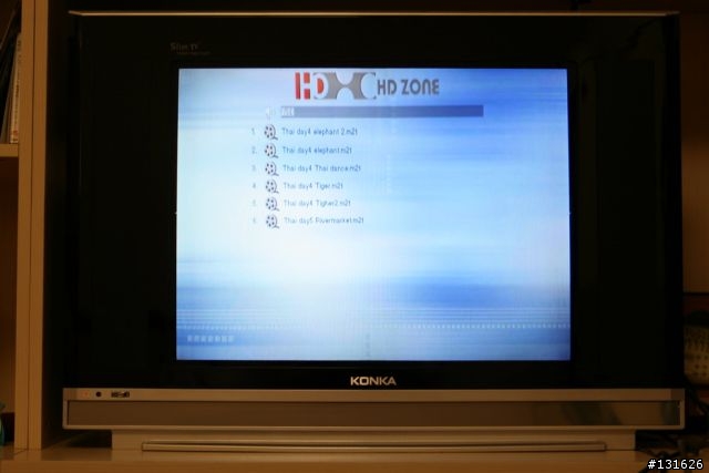 終於找到播放高畫質m2t檔的DVD Player, 給長輩HD的感動