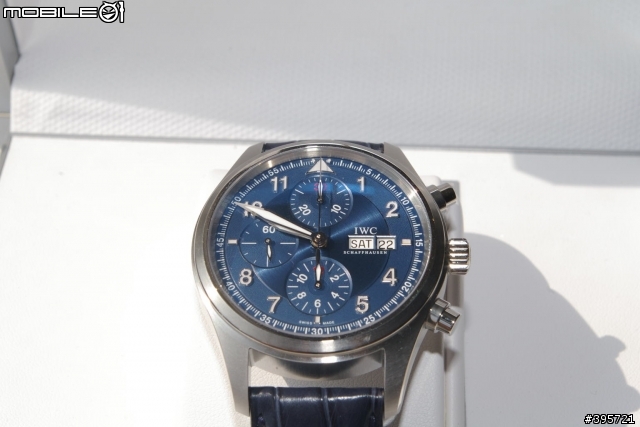〔開箱〕我買錶,您捐款!! "IWC勞倫斯自動計時腕錶"