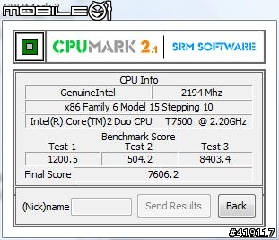DELL XPS M1330 珍珠白LED版分享【下篇─各式測試軟體效能測試】