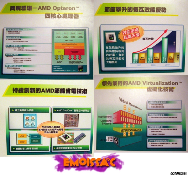 「絕對真四!」AMD原生四核心Opteron 台北發表會紀實~(09/13)