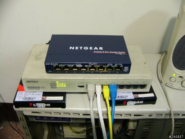NETGEAR 8 Port Gigabit Switch 開箱&測試報告