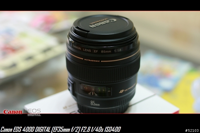 Canon大光圈定焦雙響炮EF35 F2 & EF85 F1.8 USM開箱分享