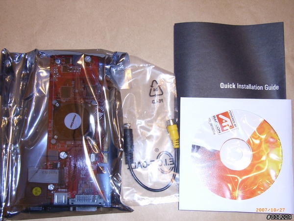 ATI 入門卡 HD 2400 PRO 評測 外觀解析