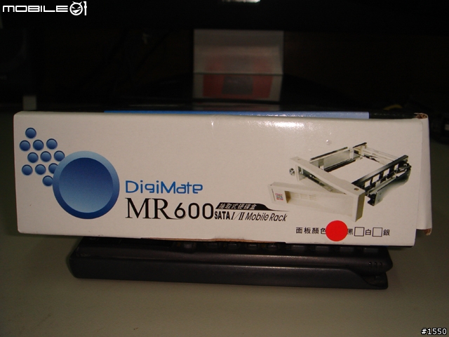 免使用抽取盒的抽取式硬碟盒 - 伽利略 MR600 SATA I/II 抽取式硬碟盒