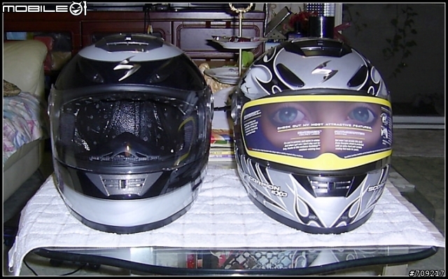Scorpion EXO-400 & EXO-700 基本內外比較解析 新增07~08年新彩繪型號+youtube影片介紹