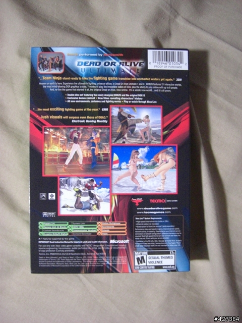 遲來的開箱,再次的感動,回味格鬥大作-終極生死格鬥 Dead or Alive Ultimate