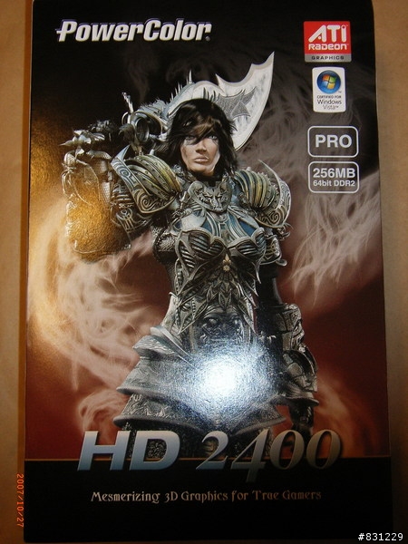 ATI 入門卡 HD 2400 PRO 評測 外觀解析
