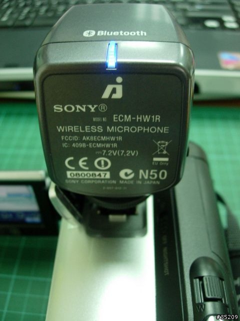 Sony ECM-HW1 藍芽無線麥克風不專業分享測試